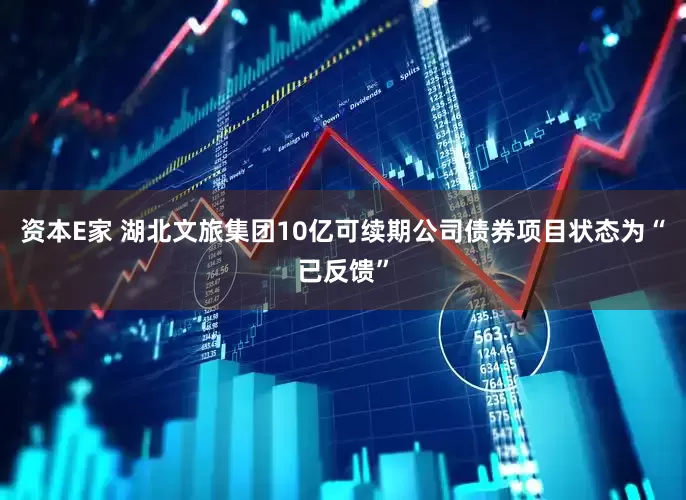 资本E家 湖北文旅集团10亿可续期公司债券项目状态为“已反馈”