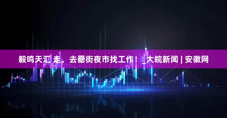 毅鸣天汇 走，去罍街夜市找工作！_大皖新闻 | 安徽网