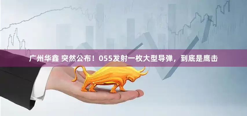 广州华鑫 突然公布！055发射一枚大型导弹，到底是鹰击